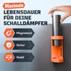 MASIMO Magnetic Silencer Holder (Orange, L Diameter 55 mm)