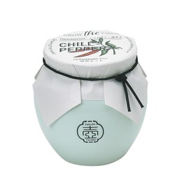 Seishin Ceramics TSUBO GD-99802 Chili Peppers Size: Approx. φ6 H6