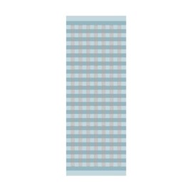 JIKAN STYLE Face Towel, Vegetable, Antibacterial, Deodorizing, Towel, 100% Cotton, Made in Japan, Brown, Blue, i t o, 13.0 x 34.6 inches (33 x 88 cm), 05490 (Blue x Brown)