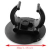 SQXBK Sucker Clip 6PCS Black Aquarium Heater Suction Cups Suckers