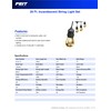 Feit Electric 20ft Incandescent and Weatherproof String Lights with 10