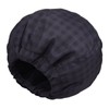 Shower Cap for Men Black Bath Cap, Reversible Large Waterproof