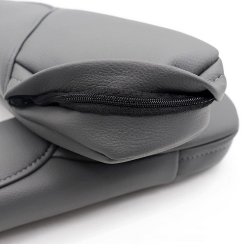 NLQR Leather Front Seat Armrest Replacement Cover Compatible with Honda