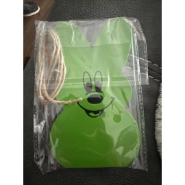 Gum Waqu Bunny Easter Table Decoration ( Green Peep)