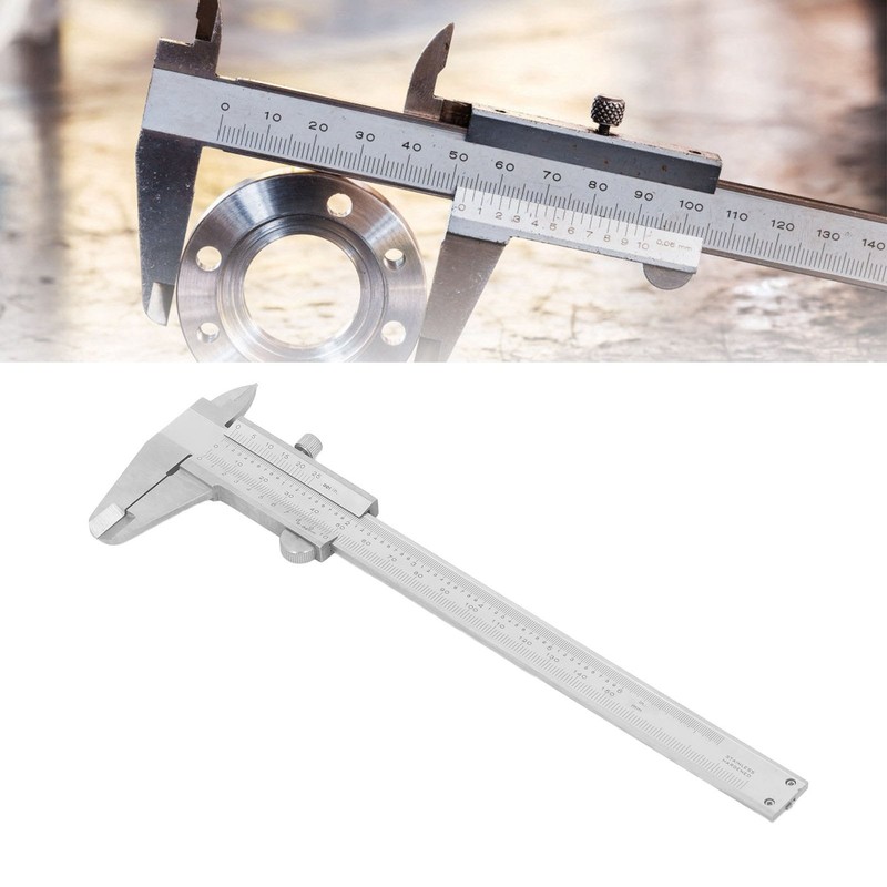Vernier Caliper High Accuracy 0 to 150mm Range 0.001in 0.02mm