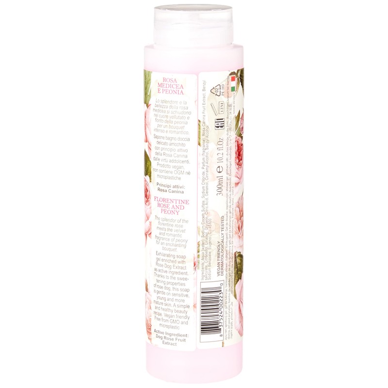 Nesti Dante Romatica Rose and Peony Shower Gel 0.3 L