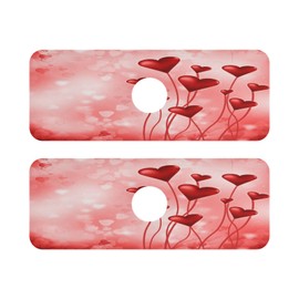 Valentine's Day Gnomes Faucet Drying mat Heart Silicone Kitchen Faucet Mat Sink Splash Guard Drip Catcher Dish Soap Sponge Holder for Guard Bathroom Farmhouse S