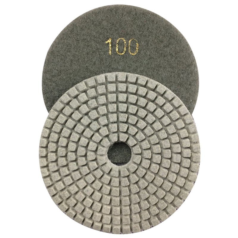 Konfor Diamond Polishing Pads 4" Wet Use for Sanding Marble