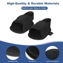 Foot Restraint For Wheelchair - Wheelchair Foot Rest | 2 Pack Adjustable Anti-Fall Support Footrest For Elderly Patient Adults Disabled Mobility