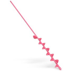 SYITCUN Auger Drill Bit for Planting - 2"X32" Heavy-Duty Garden Auger Spiral Drill Bit - Bulb Planter Tool - 3/8" Hex Drive Drill