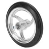 7in Disabled Front Wheel Aluminum Alloy Non Slip Polyurethane Tire