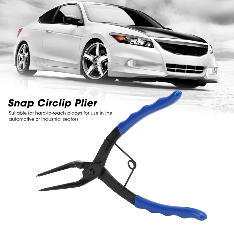 Snap Ring Plier Extended 90° Internal Bent Nose Spring Loaded