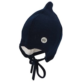 Sterntaler Unisex Baby Zipfli Knitted Hat, navy