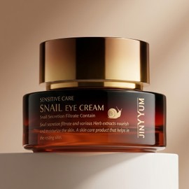 Genieum Sensitive Care Snail Snail Mucus Moisturizing Moisture Whitening Elasticity Eye Cream / 지니윰 센서티브 케어 스네일 달팽이 점액 보습 수분 미백 탄력 아이크림