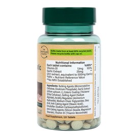 Holland & Barrett Enteric Coated Odourless Garlic 500mg