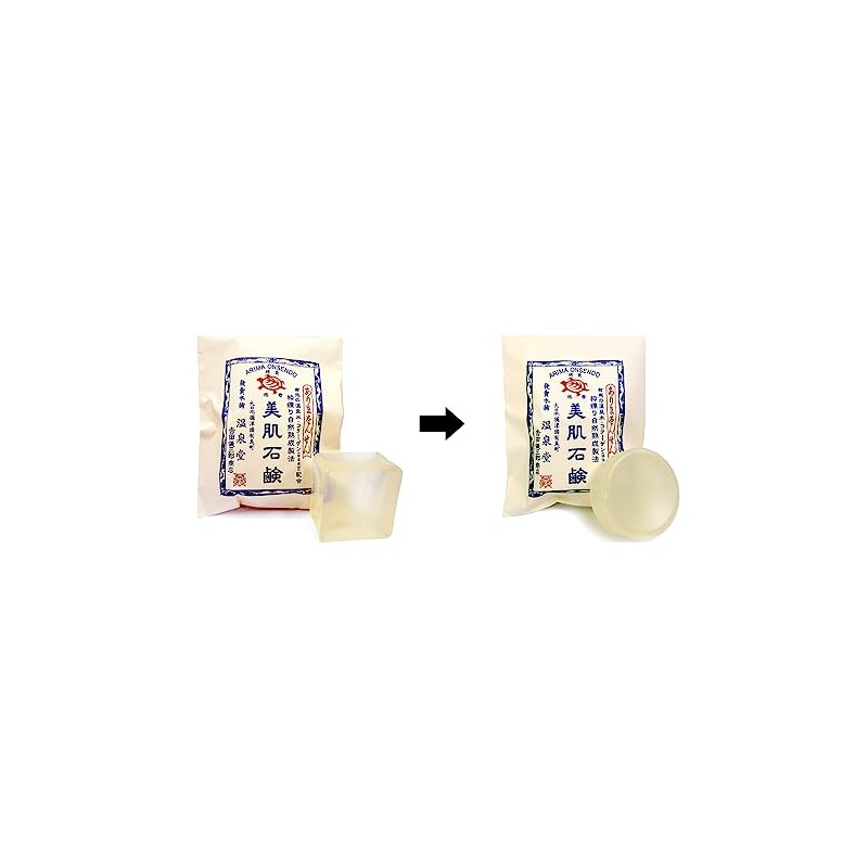 Kameshirushi Frame Kneading Natural Aging Process, Beautiful Skin Soap