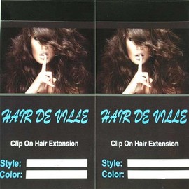 10 Pcs Full Head Heat Resistant Synthetic Clip In Hair Extensions Long 16 Inches 125 g Color #33 Auburn