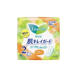 [Bulk Purchase] Laurier Skin Cleansing Guard, Featherless, 8.1 inches (20.5 cm), 2 Pack x 2 Sets