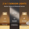 Jandov 4 Pack Motion Sensor Stair Lights Indoor Outdoor,Dimmable Motion