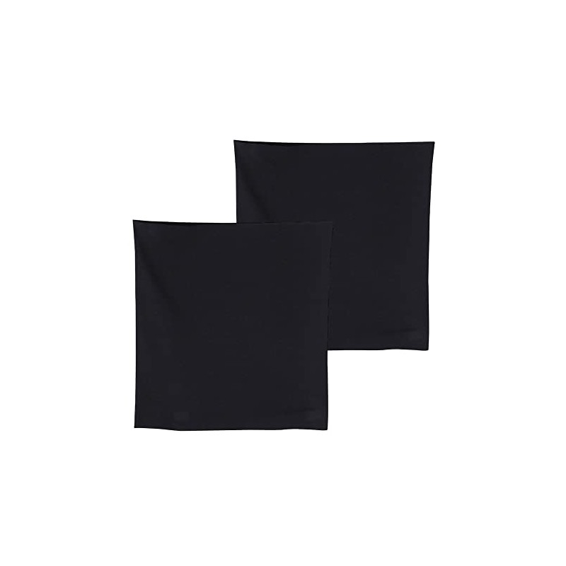 Gunze Haramaki Stomach Wraps, Zero Seams, Set of 2, Black