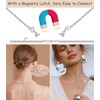 Dailyacc 925 Silver Lobster Magnetic Necklace Clasps and Closures Safety