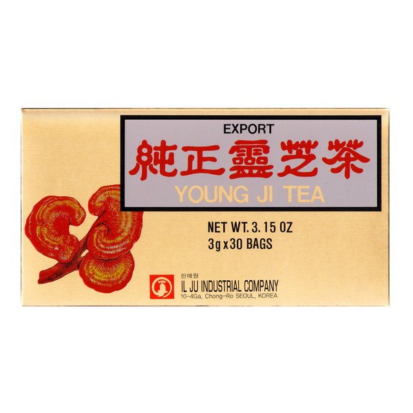 Young Ji Tea 30 Teabags Ganoderma Lucidum Ling Zhi Tea