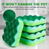 Silkyhose 6-Pack Magic Cleaning Sponges with Suction Cups - Heavy
