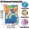 GMETINC 5D Diamond Painting Kits for Adults, Animal Polar Bear
