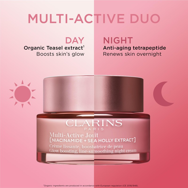 Clarins NEW Multi-Active Day Cream SPF 15 with Niacinamide |