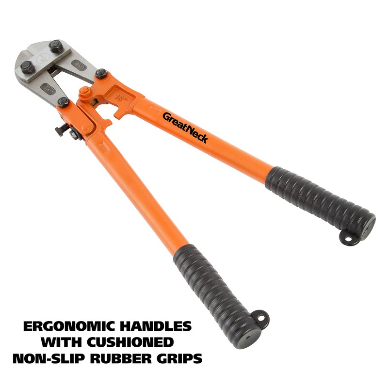 GreatNeck BC18 18 Inch Bolt Cutter, Bolt Cutters for Cutting