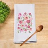 G2TUP Funny Kitchen Towels Dahlia Flower Flour Sack Dish Towel