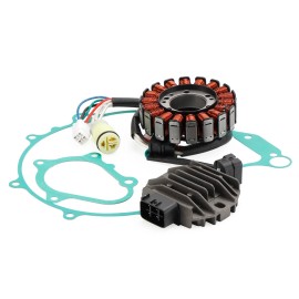 Magneto Stator + Voltage Rectifier + Gasket For Yamaha Raptor 660R YFM660R 01-05Specification: M550-C261
