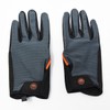 BERETTA Unisex Lightweight Full Finger Black Grey Shooting Mesh Gloves,