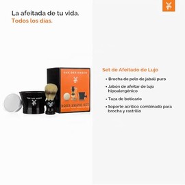Van Der Hagen Men's Luxury, Shave Set