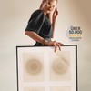 Mind Body Soul Poster Set Mindfulness Aura Beige Yoga Wall