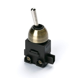 Built-in Switch Toggle Switch On/Off 250 V Lights 1-Pin 2(1) A LS-2 Gold Silver Antique Lamps Table Lamp Wall Lights (Antique)