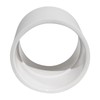 DONWAER 6" PVC DWV Coupling Sanitary for Drain Waste and