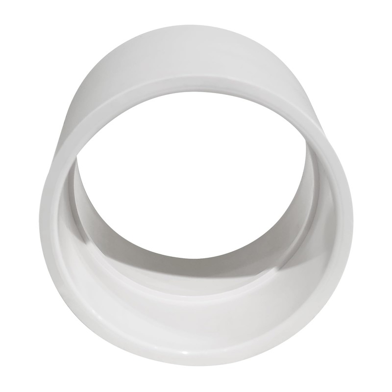 DONWAER 6" PVC DWV Coupling Sanitary for Drain Waste and