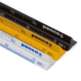 Penco Drafting Scale Silver