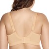 GODDESS Keira Side Support Wire-Free Nursing Bra 40L, Nude