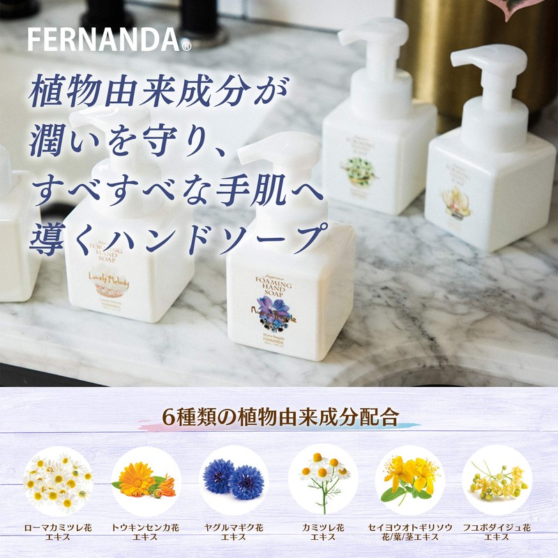 Fernanda Fragrance Foaming Hand Soap Primeiro Amor 200ml (x1)
