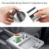 NSI 2x Universal Stainless Steel Cup Drink Holders for Car