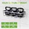Uamector Shower Shelf, No Drilling, Rustproof, Bathroom Shelf, Shampoo Holder