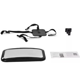 carcoo Baby Car Mirror by CarCoo back seat mirror rear facing Wide Convex