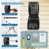 Qudubuy Key Safe Police Approved Wall Mounted Lock Box with