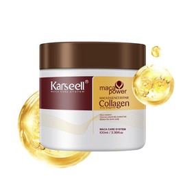Karseell Collagen Hair Mask, 100ml Deep Repair Conditioning Treatment, Travel Size, for Dry Damaged Hair