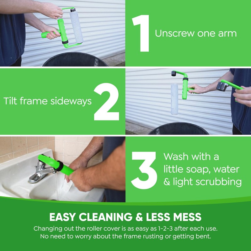 Better Grip Ultimate Paint Roller & Painting Kit - Ergonomic