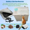 12 Pack Replacement Charcoal Filters for Modkat Flip Cat Litter