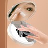 UV Mirror Sunscreen Testing Camera with Light 2X Magnification Travel