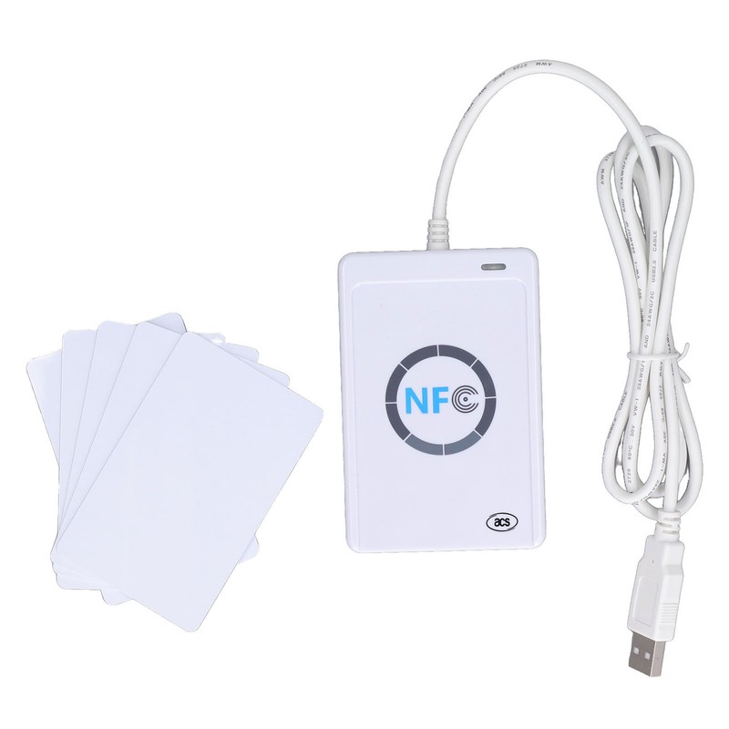 Contactless Smart Card Reader Writer Safe Bluetooth Non Contact NFC